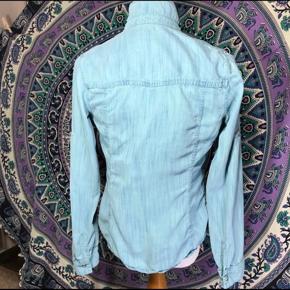 🌈Anthropologie✨ Cloth & Stone Tencel Button 66170 - Picture 4 of 8